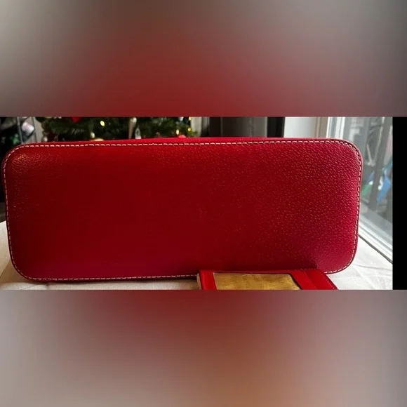 Kate Spade Red Satchel leather Bag with COA Mint condition - Picture 5 of 10